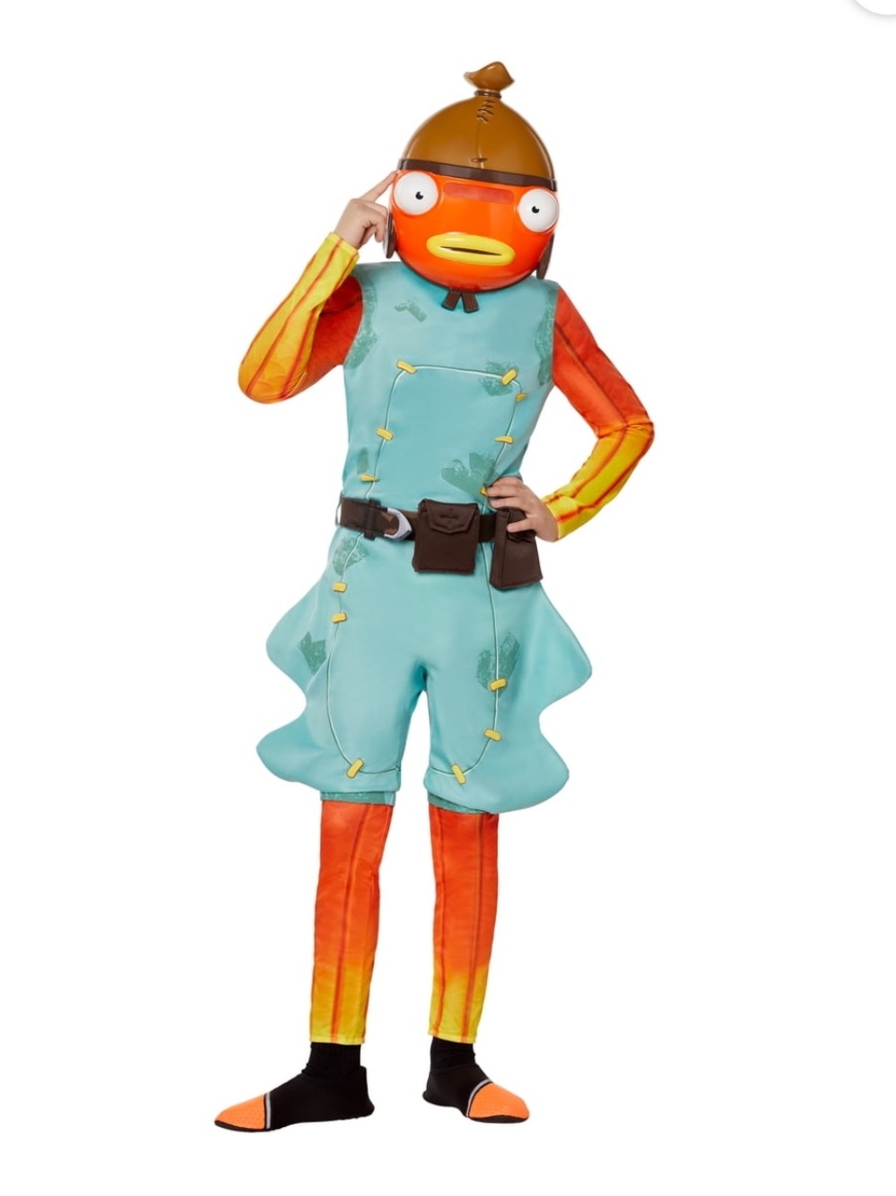 Fortnite Fishstick Costume with Mask – Medium (8/10)